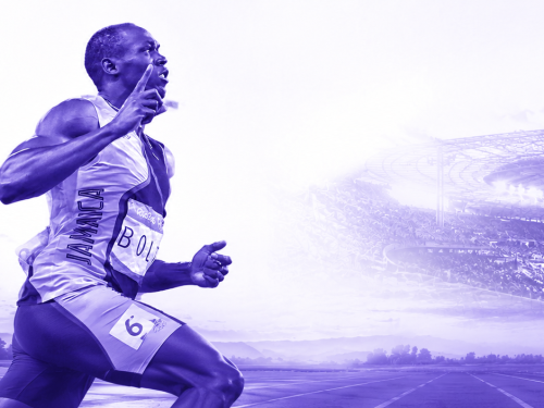 Keep it light - Usain Bolt