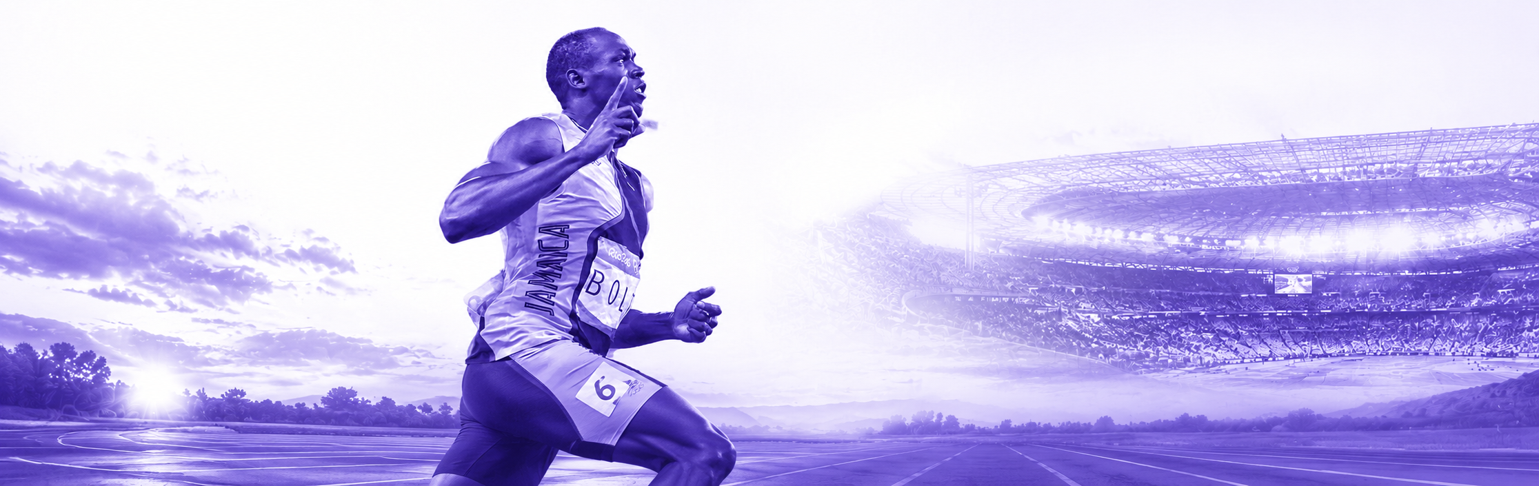 Keep it light - Usain Bolt